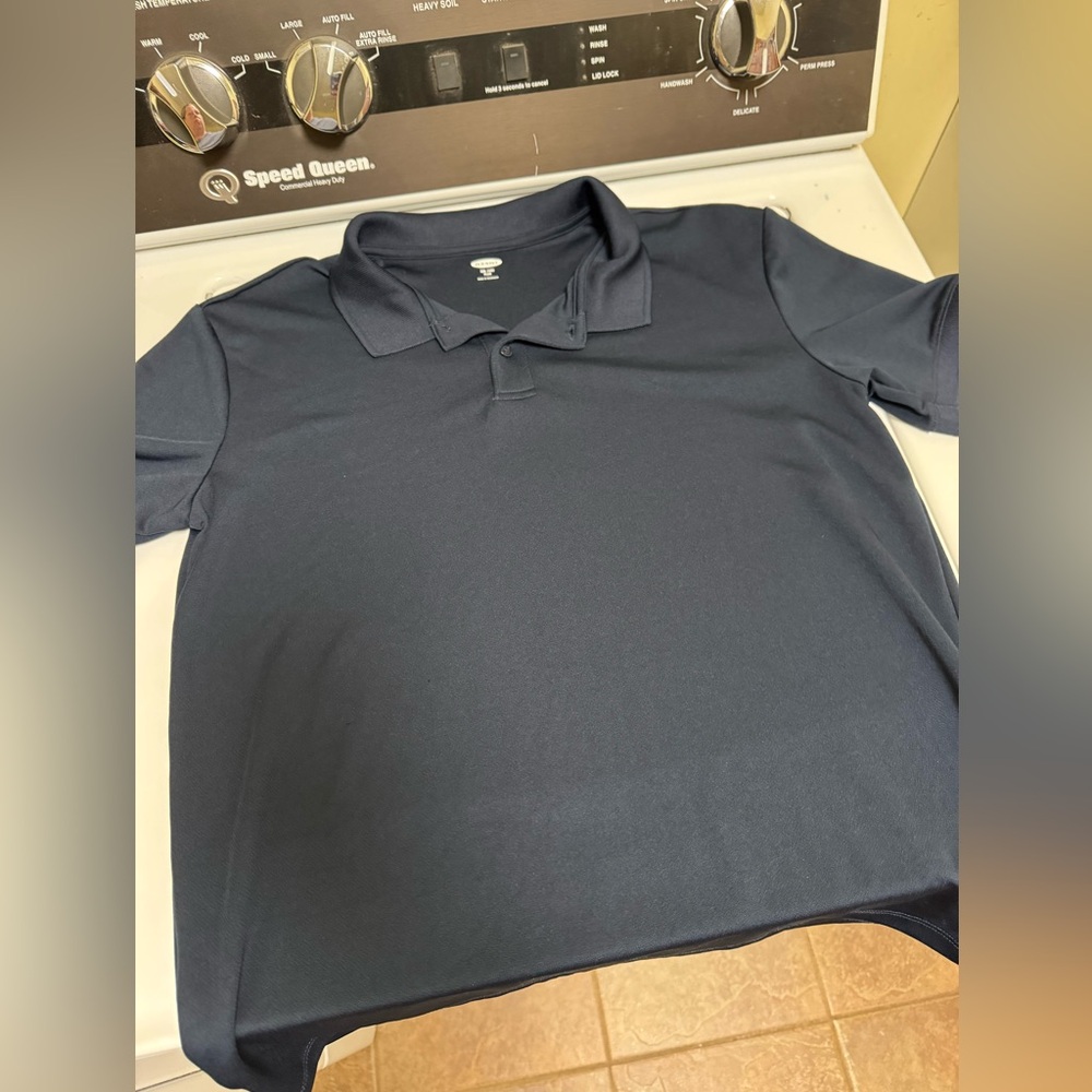 Old Navy Dark Blue Boys Polo Shirt